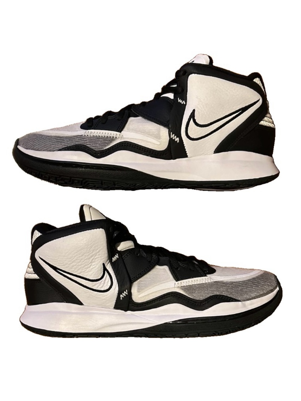 Nike Kyrie Infinity TB White Black DO9616-100 Size 11 Brand New No Box Kyrie 8